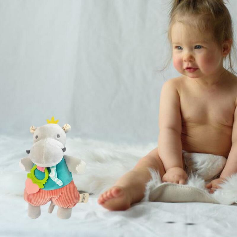 Nuovo asciugamano lenitivo per bambini morbido facile da pulire asciugamano rilassante burattino rilassante e addormentato con Baby Doll burattino rilassante a mano