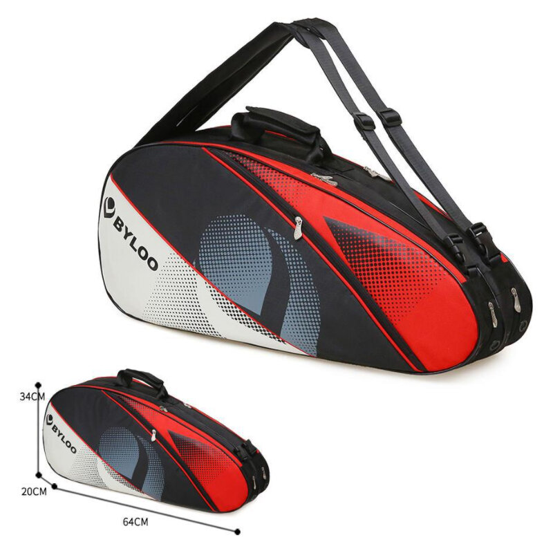 2021 novo pacote de badminton profissional mochila saco de tênis raquete de badminton saco saco de esportes saco de treinamento raquete