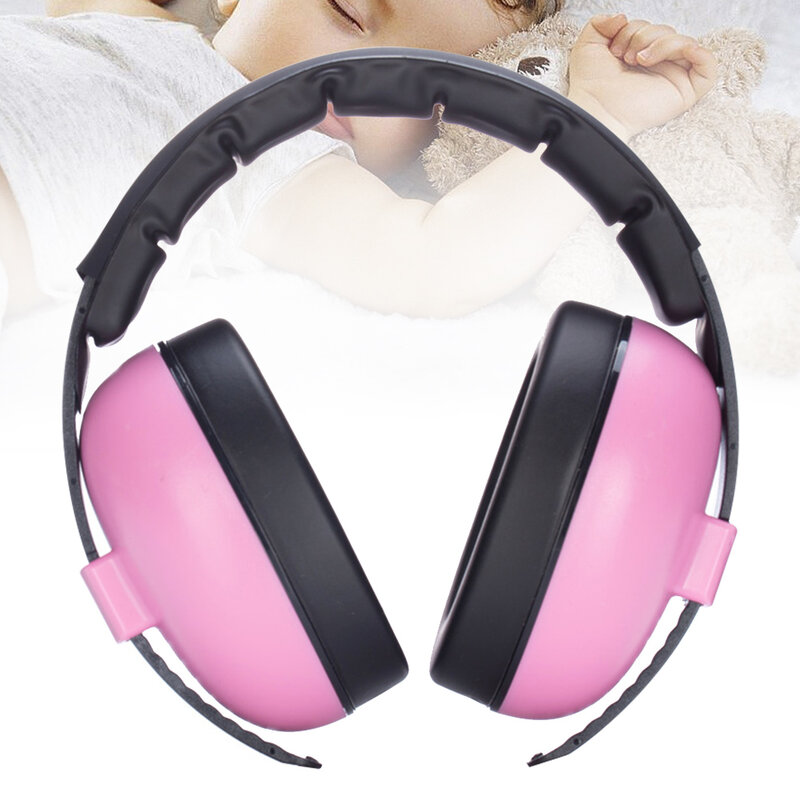 Slow Rebound Baby Earmuffs Ear Hearing Protection Light Weight Boys Girls Safety Kids Noise Cancelling Sleep Sound Concert