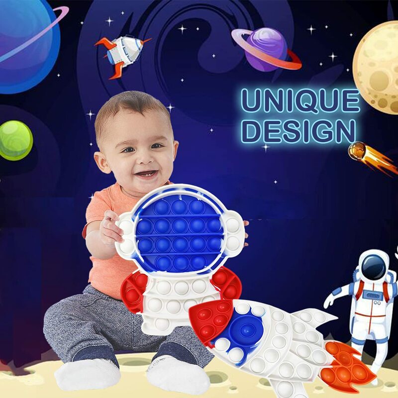 Push Pop Bubbles sensoryczne zabawki typu Fidget zestaw fajne rzeczy silikonowy Popper na stres uśmierzenie lęku ADHD autyzm specjalne potrzeby dorośli
