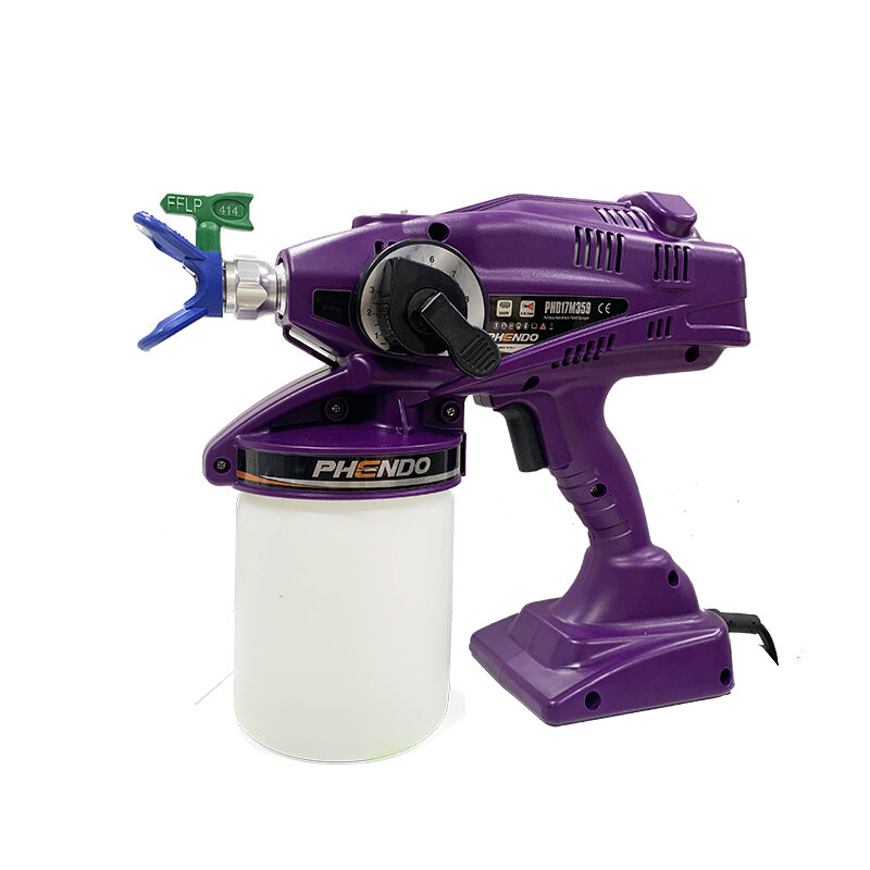 PHENDO Ultra Corded Airless Handheld Paint Sprayer 17M359 with HEA/FFLP Airless Nozzle