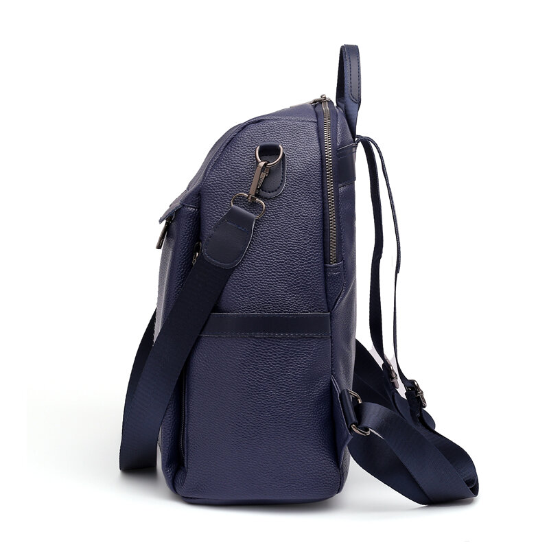 Кожаный рюкзак высокого качества для женщин, Вместительная дорожная сумка на ремне, модные школьные ранцы для девочек