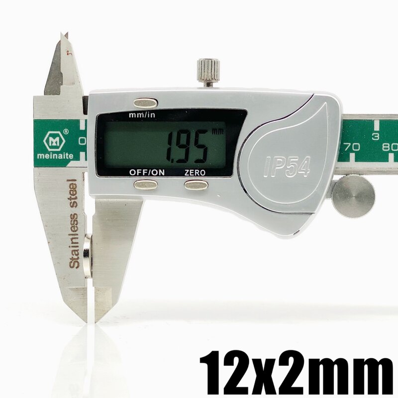20/50/100/200/500 قطعة 12x2 سوبر قوية السائبة قوية جولة NdFeB قرص مغناطيس من النيوديميوم ضياء N35 نادر الأرض المغناطيس 12*2