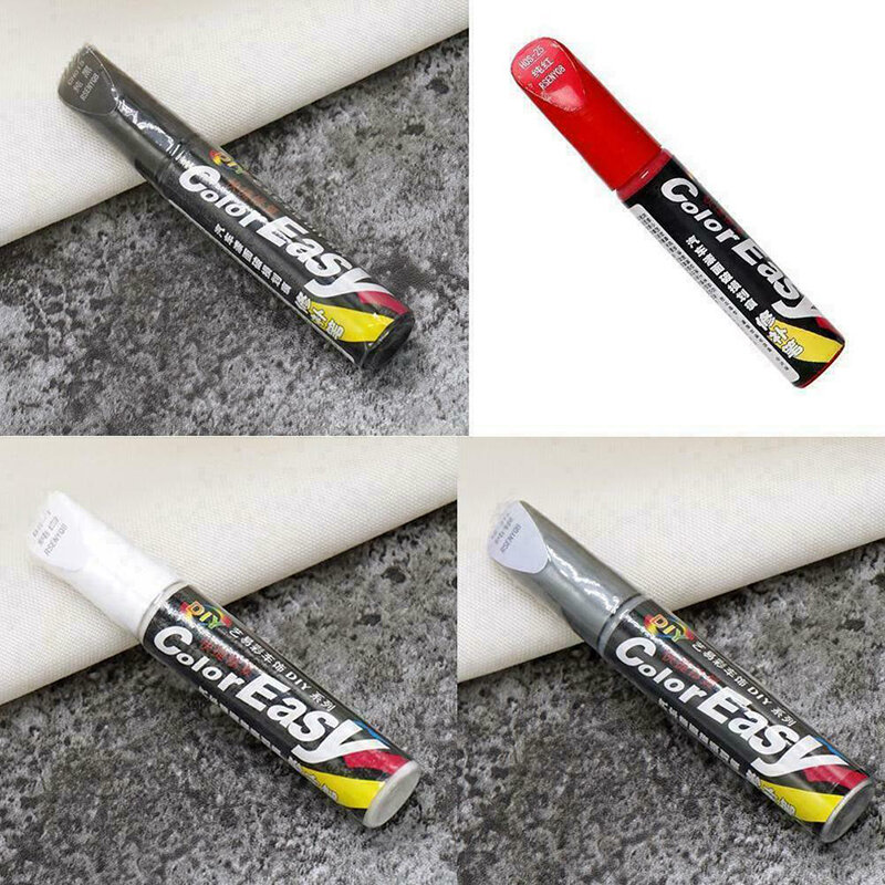 4 colori Car Scratch Repair Agent Paint Fix Auto Care Scratch Remover penna speciale per vernice