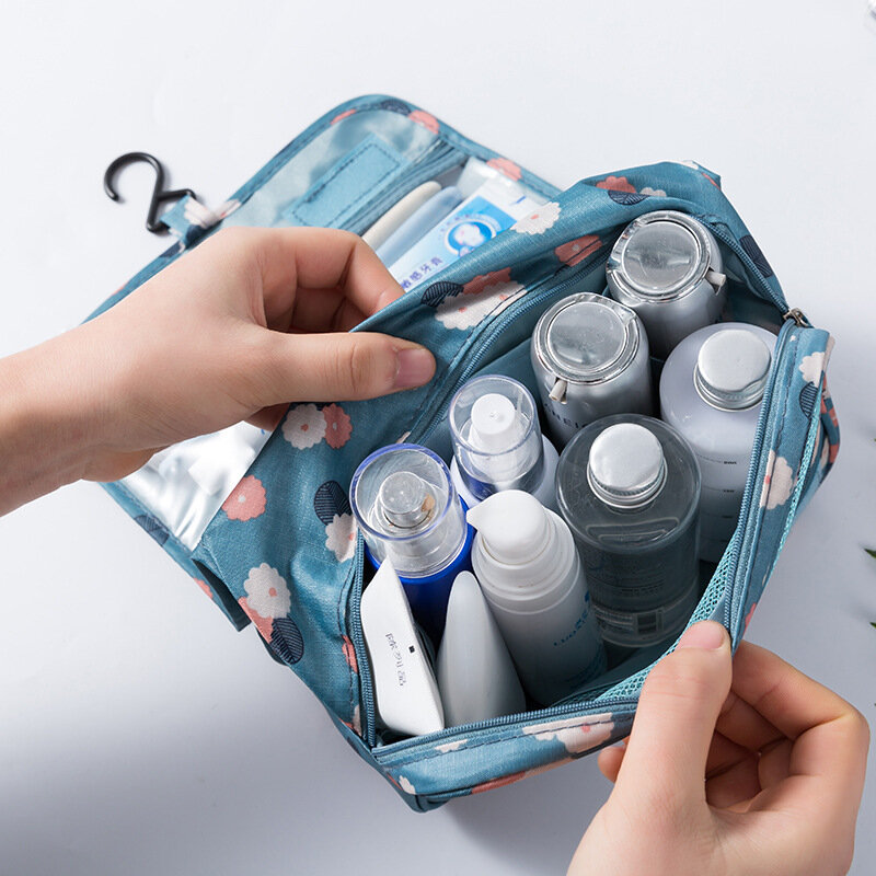 Hohe qualität Frauen Make-Up Taschen reise kosmetische bag Pflege Organizer Wasserdicht Lagerung Neceser Hängen Bad Waschen Tasche