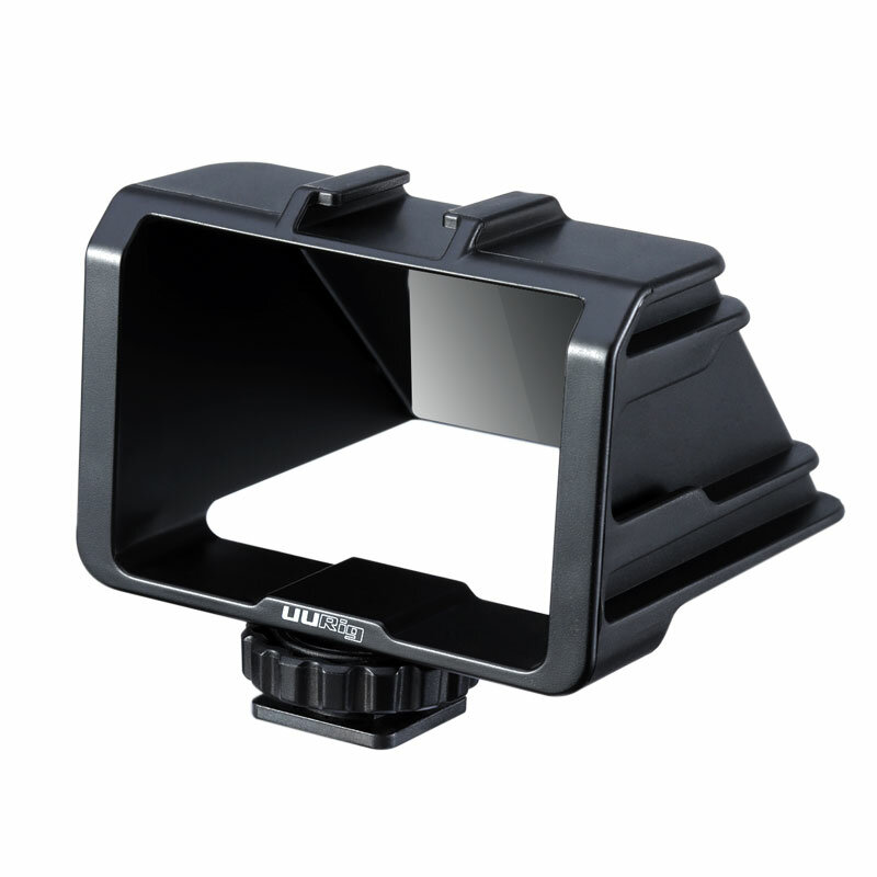 UURig – support d'écran pour caméra Vlog Selfie, adaptateur de montage de micro pour Sony A7RIV A7RIII A7RII A7III A7II A6300 A6500 Fuji