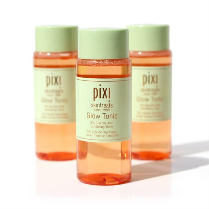 Pixi 100ml 5% ácido glicólico brilho tônico hidratante óleo-controle essência toner base maquiagem toner é adequado para seco e oleoso