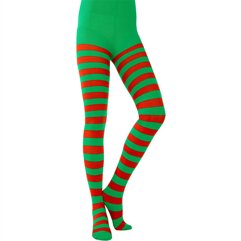 Hirigin рождественские леггинсы, Осень-зима, праздничные леггинсы, женские Сексуальные облегающие брюки с высокой талией и 3D полосками, новинк...