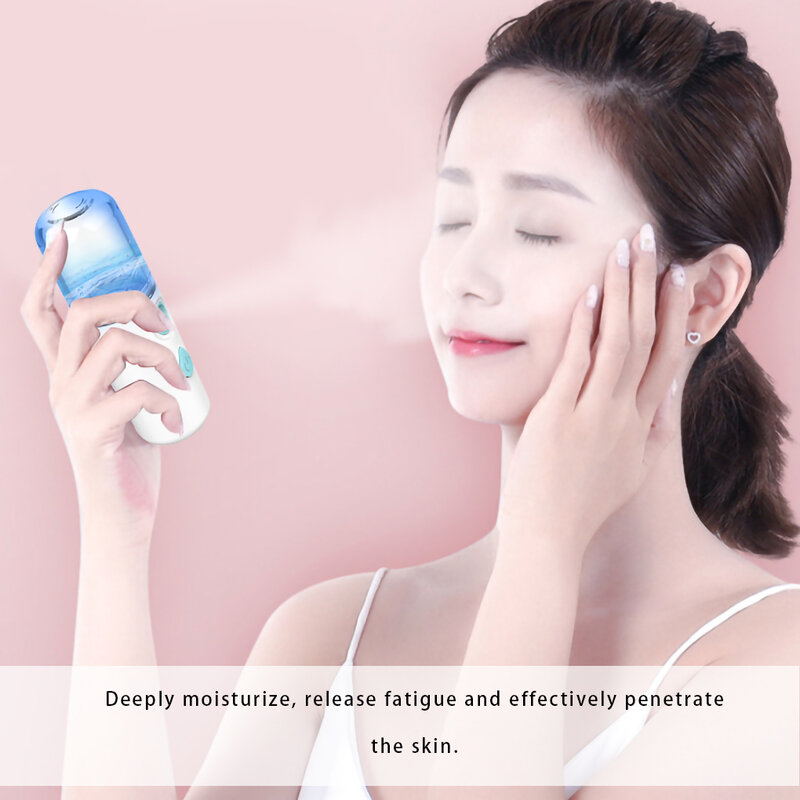 Mini nano handy névoa pulverizador usb recarregável facial vapor portátil ferramenta hidratação da pele