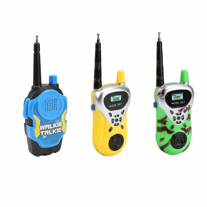 Mini talkie-walkie pour enfants, 2021 une paire, jouet d'extérieur, salle d'interaction Parent-enfant, appel sans fil