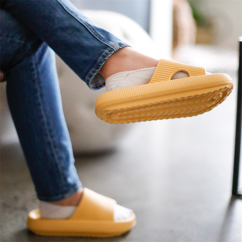 Zapatos informales para mujer, a la moda Zapatillas de casa, suaves y antideslizantes de Color puro, Color puro, 1KB080, novedad de 2121