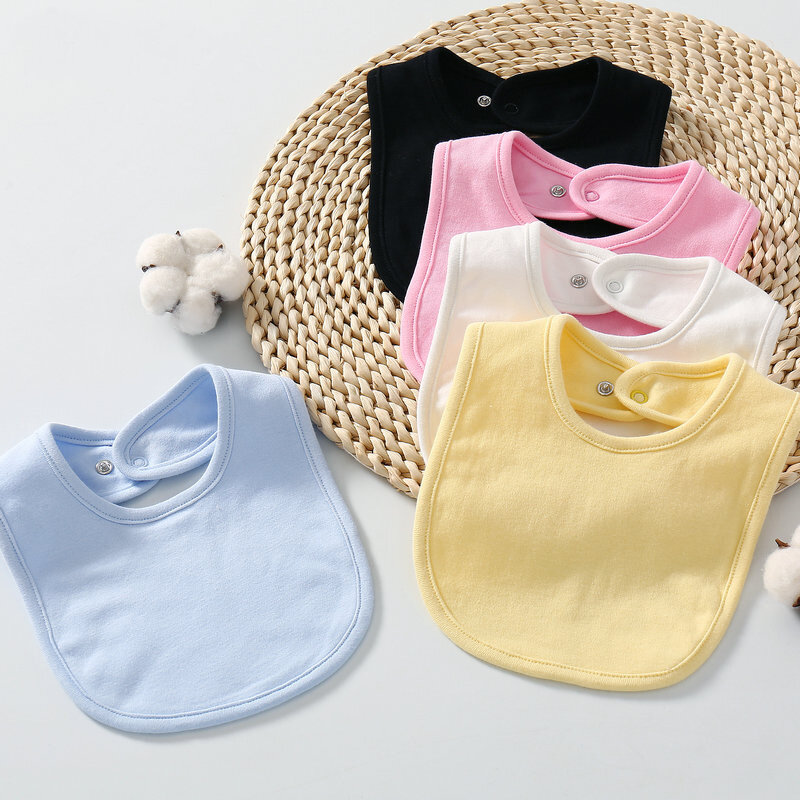 Baberos de algodón para bebé,pañuelo para alimentación,rop 