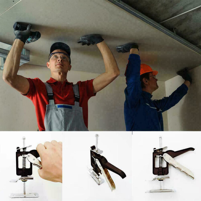 Arbeidsbesparende Arm Sterke Lifting Hand Tool Jack Voor Deur Window Sterker Ondersteuning Pleister Vel Reparatie Antislip Tool Gipsplaten lift