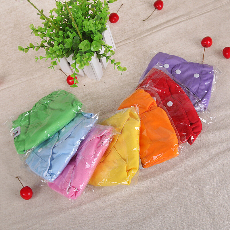 1 шт., детские моющиеся многоразовые подгузники из хлопка и ткани