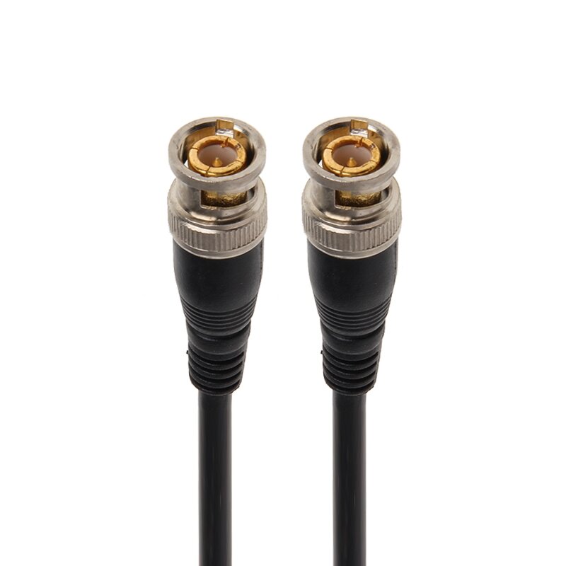 Z męskiego na męskie niklowanie prosty zaciskany RG58 Pigtail kabel Adapter 0.5m