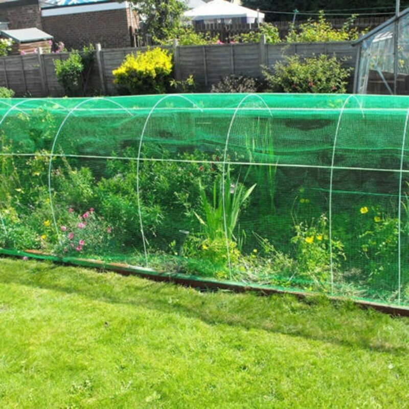 ป้องกันแมลงสวนผักสุทธิพืช Grow อุโมงค์สีเขียวแมลง Nets Garden ผักป้องกัน Nets