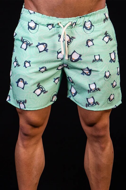 Pantalones cortos deportivos transpirables para hombre, Shorts de playa informales de Estilo Hawaiano, con estampado 3D para exteriores, secado rápido, gran oferta