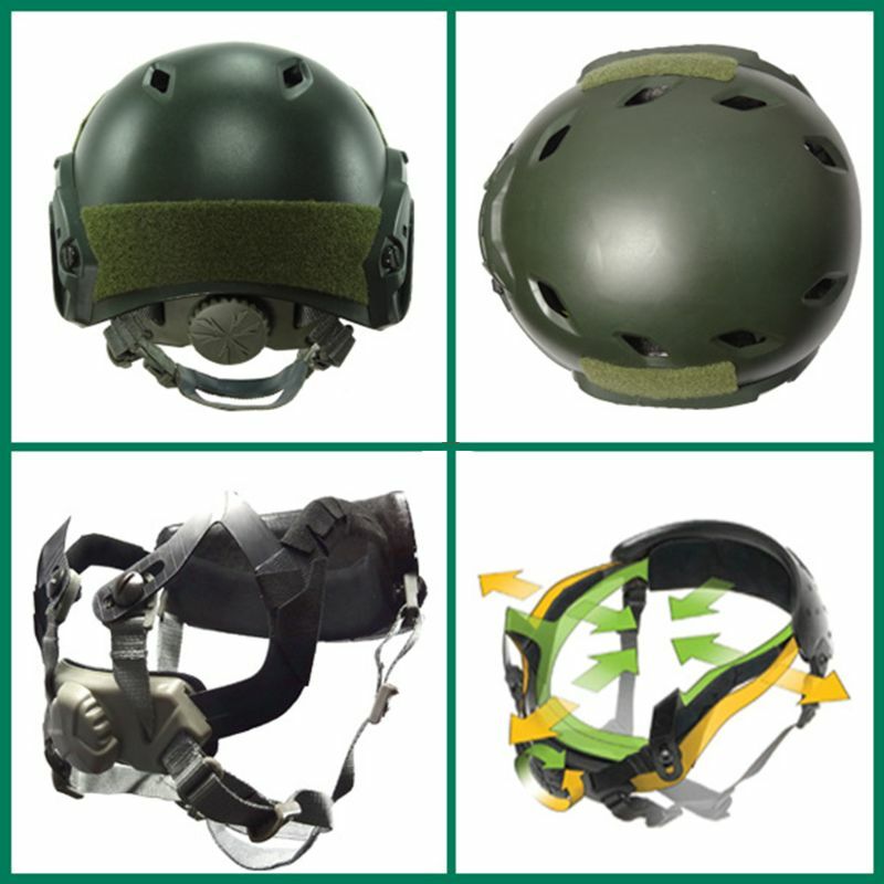 Alta qualidade capacete rápido bj estilo capacete de combate militar caça tiro esportes ao ar livre cs equitação riot proteção