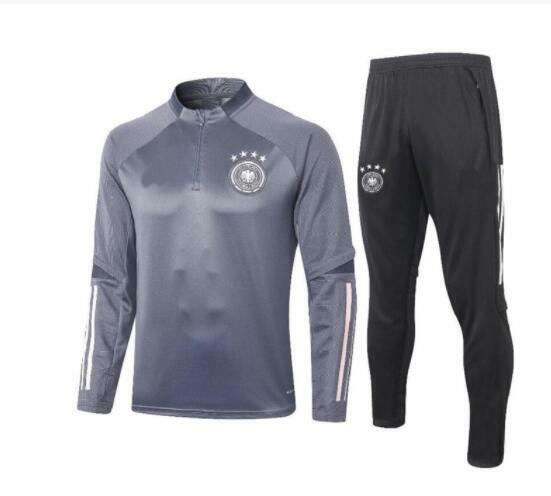 2021 erwachsene kit Lange ärmeln GermanyES Jacke Trainingsanzüge WERNER KROOS Fußball Jersey 20 21 Männer Fußball HAVERTZ Training Anzug