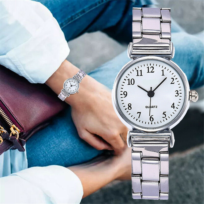 XQ-Reloj de acero inoxidable para Mujer, accesorio de lujo, de cuarzo, informal, exquisito, nuevo, 2020