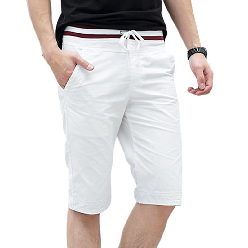 2021 verão shorts casuais clássico dos homens curtos novos chegadas de algodão shorts homme praia magro ajuste bermuda masculino joggers M-5XL
