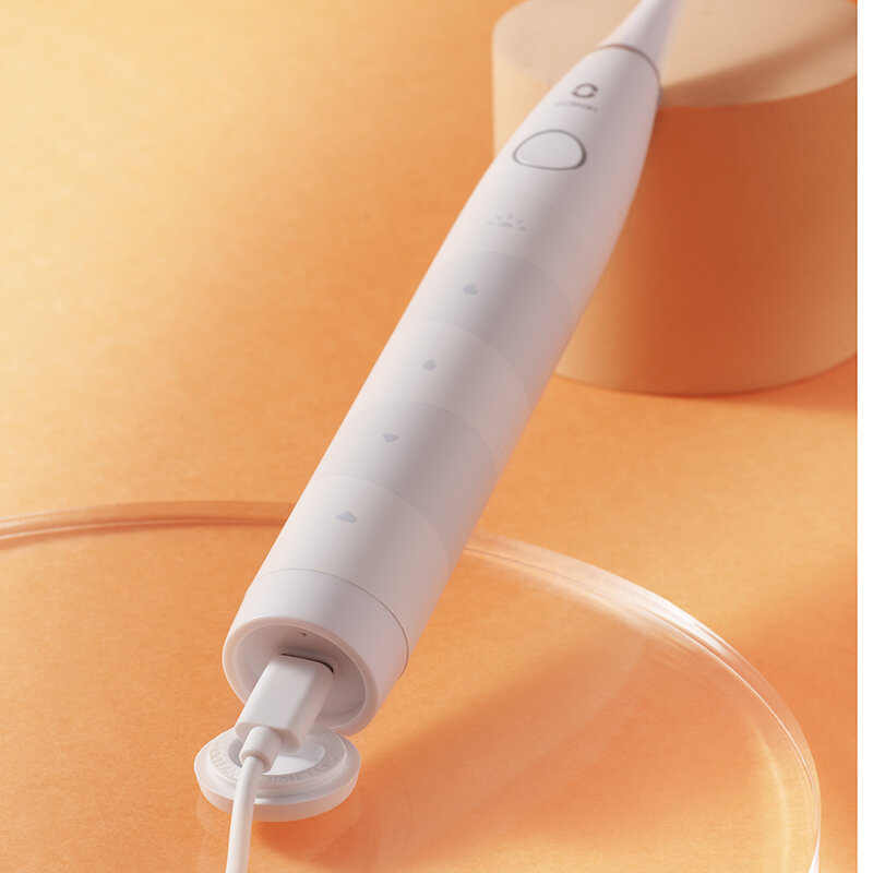 09ESOW5(29-4€) Oclean-cepillo de dientes eléctrico inteligente Flow, Sónico, marca silenciosa IPX7, actualización de carga rápida, 4 cabezales