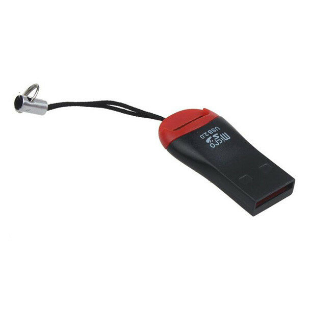 2 czytniki USB 2.0 micro SD SDHC TF flash czytnik mini adapter na akcesoria do laptopa