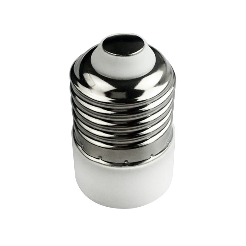 Soquete adaptador de lâmpada de conversão e27 para e14, suporte de led para tomada de 85v-265v, base de lâmpada tipo adaptador, 1 peça