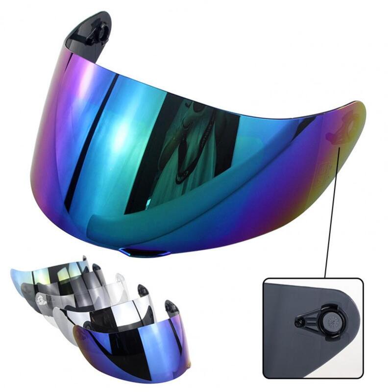 Visera de seguridad para casco de motocicleta, visera de alta flexibilidad, resistente, multicolor, única