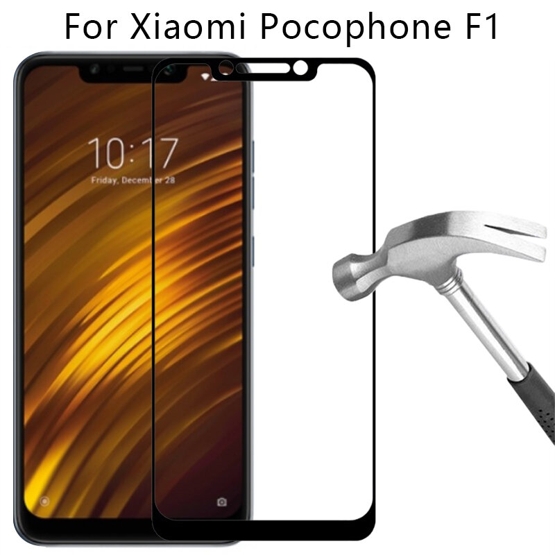 Xiaomi Pocophone F1 Vidrio Protector De Pantalla Película De Protección