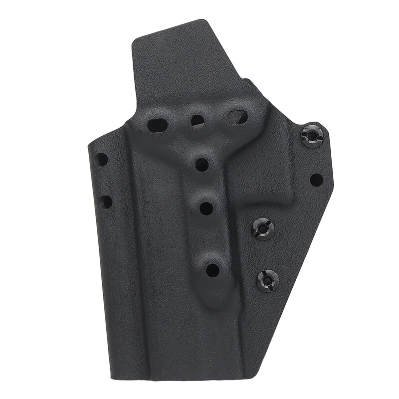 Funda Glock 43, funda Glock 43x OWB Kydex, ajuste: Glock 43 / Glock 43X (Gen 1-5), funda de pistola para llevar en la cintura exterior