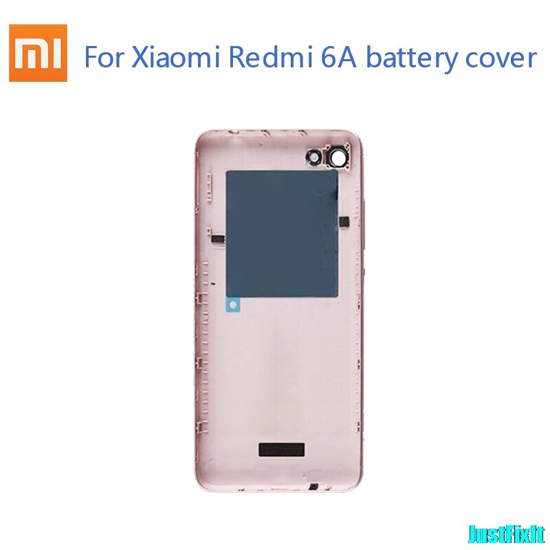 Xiaomi Redmi 6/6a用のオリジナルのバックシェル,交換用バッテリーケース