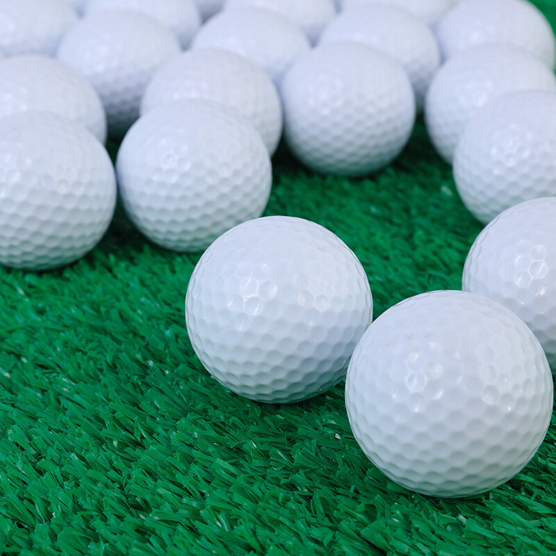 Golf golf practice ball double blank