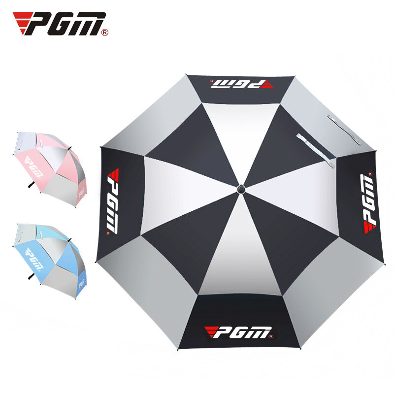 Ombrello da Golf PGM ombrellone Golf ombrello antipioggia resistente al sole asta diritta in fibra di vetro