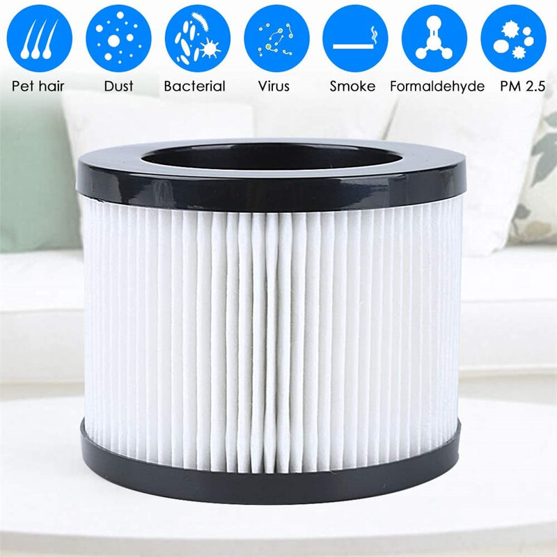 SY-701 Air Purifier Replacement Filter Element Powerful H13 High-Efficiency Double-layer Filter Element Activated Carbon Filter