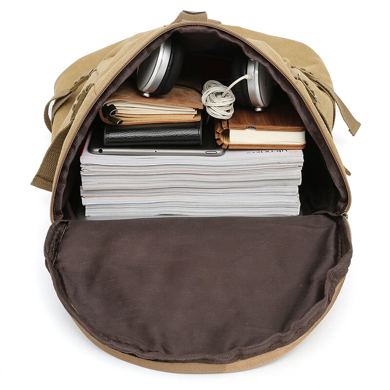 YILIAN-bolsa de viaje multifuncional de lona para hombre, mochila de gran capacidad, versátil, informal, a la moda, para deportes y fitness