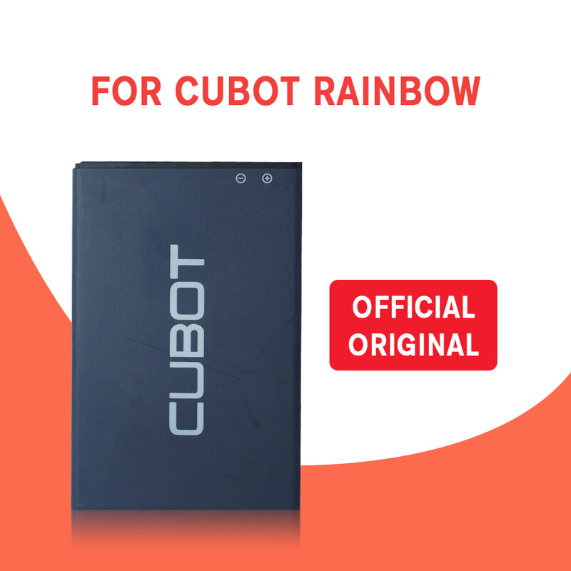 100% ใหม่ Original Cubot Rainbow แบตเตอรี่2200MAh สำหรับ Cubot Rainbow โทรศัพท์สมาร์ท + สต็อก + สต็อก