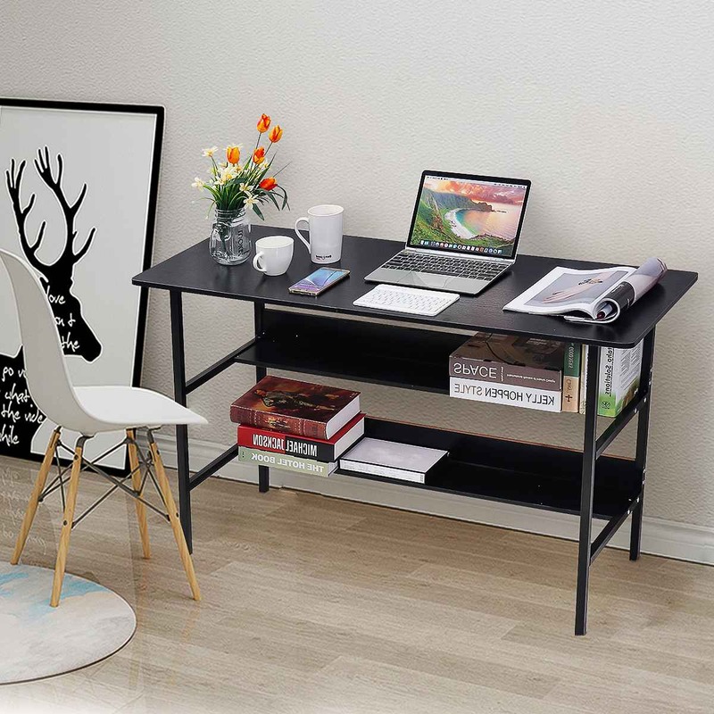 Bureau moderne et Simple pour ordinateur portable, bureau de chevet, Table d'étude avec tiroir de rangement