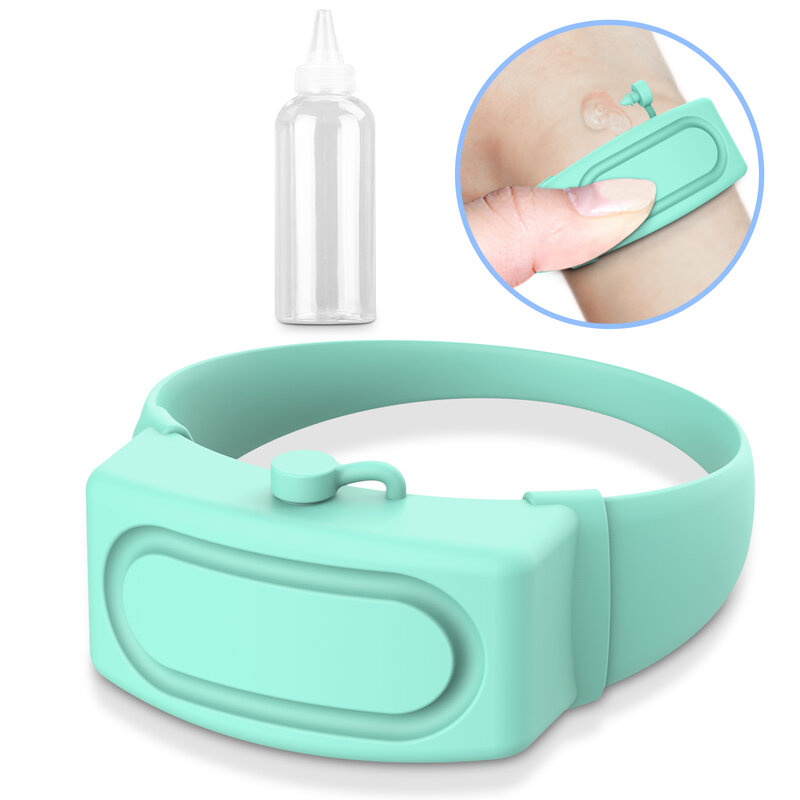Wristbands Hand Sanitizer Dispensing Portable Bracelet Wristband Hand Dispenser Outdoor Wearable Hand Sanitizer Dispenser Pumps