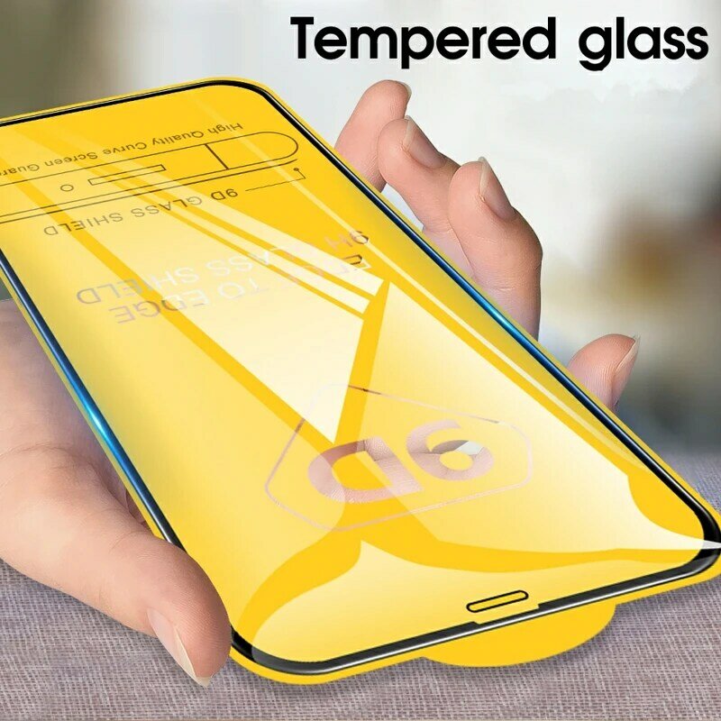 9D 3pcs Full Protection Glass For Apple iPhone 13 12 11 Pro Max Screen Protector For iphone X XS MAX XR 7 8 6 6S Plus SE Glass