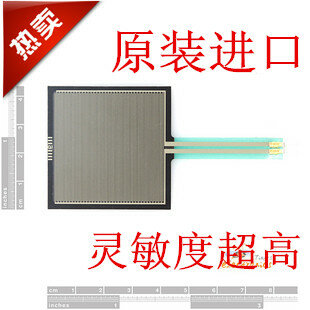 Sensor de pressão de película fina fsrpocket original, resistor sensível à força fsr importado