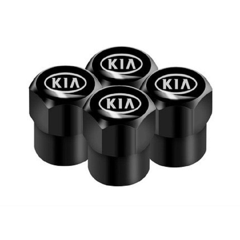 Cubierta de válvula de coche a prueba de fugas, accesorios para Kia Ceed Rio Sportage R K3 K4 K5 Ceed Sorento Cerato Optima 2015 2016 2017 2018, 4 Uds.
