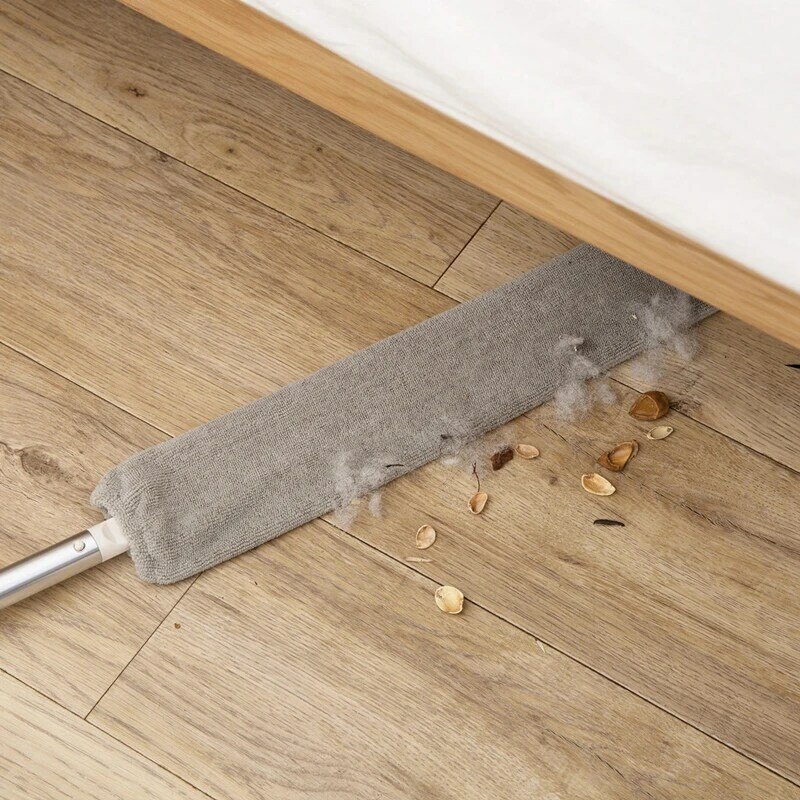 ข้างเตียงแปรงยาว Mop Sweep Artifact ในครัวเรือนเตียงด้านล่าง Gap ทำความสะอาดขนสัตว์ Sweeping Dusty Magic ไมโครไฟเบอร์...