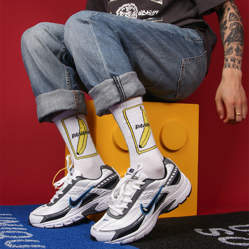 Носки унисекс хлопковые в стиле хип-хоп, для скейтборда