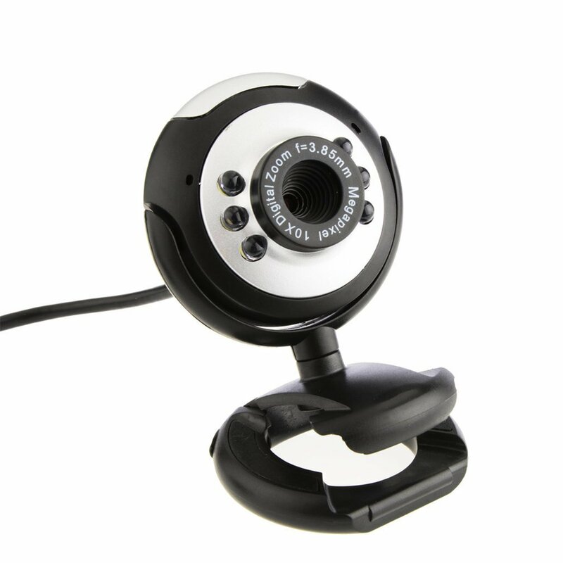 1080P USB2.0 веб-камера, HD-камера, веб-камера с микрофоном, клипсой для компьютера, ноутбука, веб-камера, 360 градусов, Usb