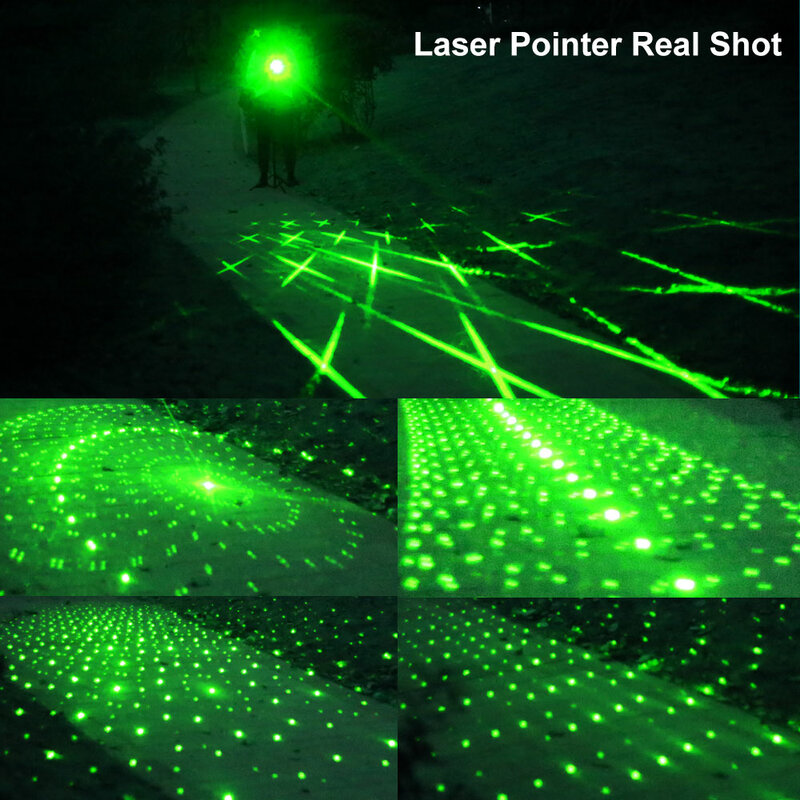 Pointeur Laser militaire 303 Puissant, vert, lumière bleue, pour torche de chat