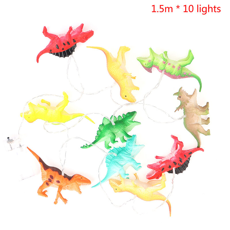 10/20 ha condotto la luce della stringa del dinosauro per i bambini luci di dinosauro di natale luci della stanza dei bambini decorazione del regalo del partito luce della stringa per i ragazzi
