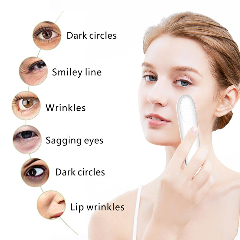 Appareil de massage pour les yeux, Micro-courant, multi-fonctionnel, traitement à chaud, outils de soins pour la peau, lifting, beauté des yeux