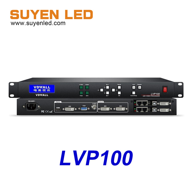 Procesador de vídeo LED HD para eventos de escenario, VDWALL LVP100, el mejor precio