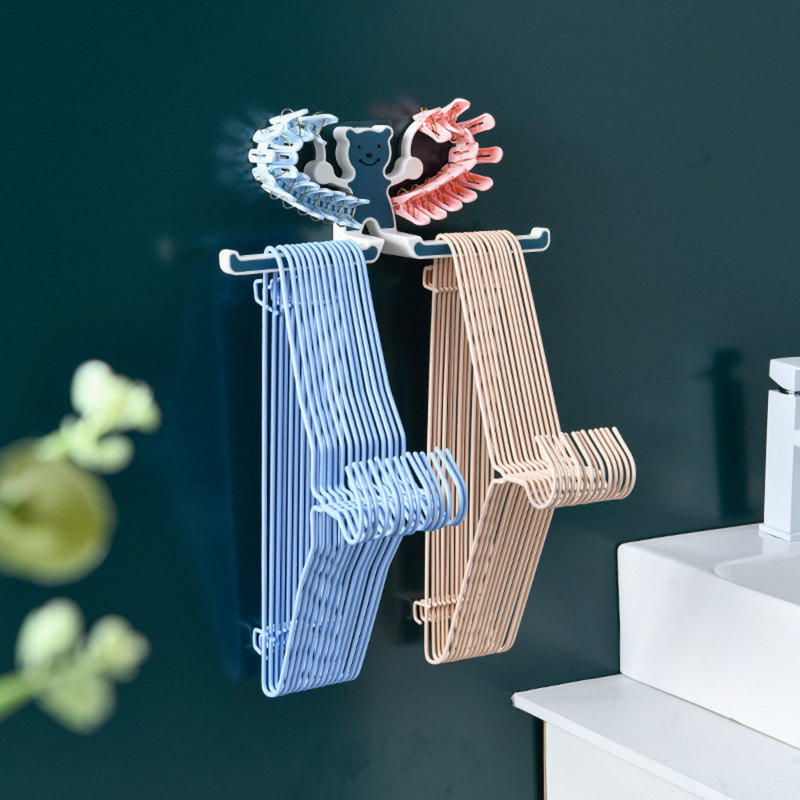 Keuken Zelfklevende Handdoek Houder Hanger Rack Toiletrolhouder Badkamer Accessoires Kast Papierrol Plank Tissue Opslag